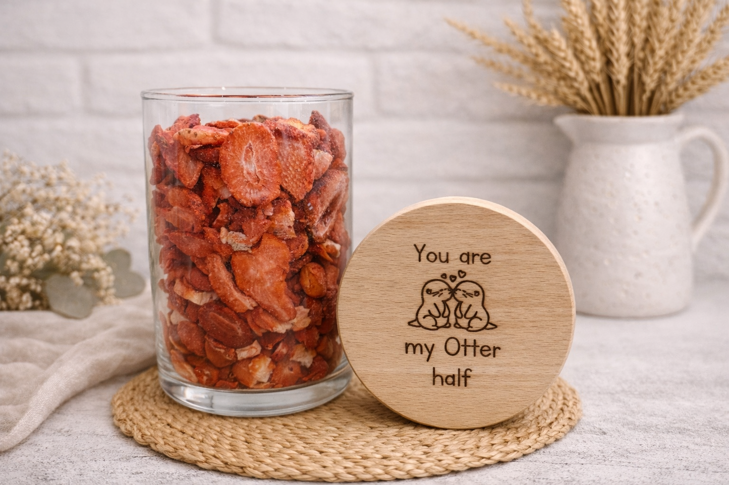 Vorratsglas - "You are my Otter half"