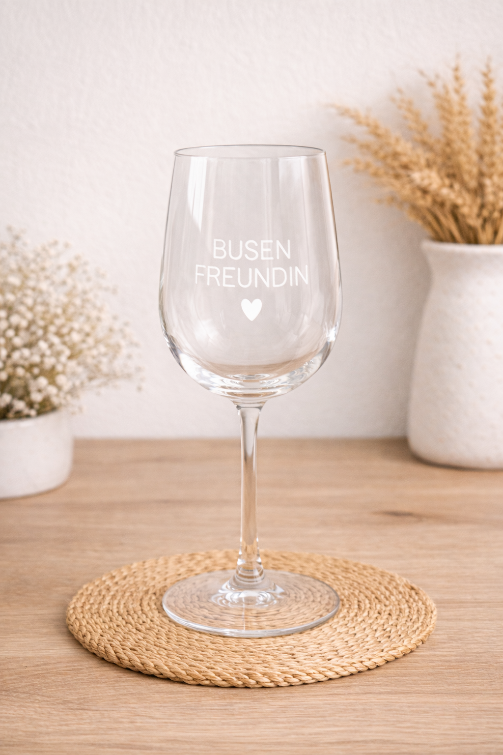 Weinglas - "Busenfreundin"