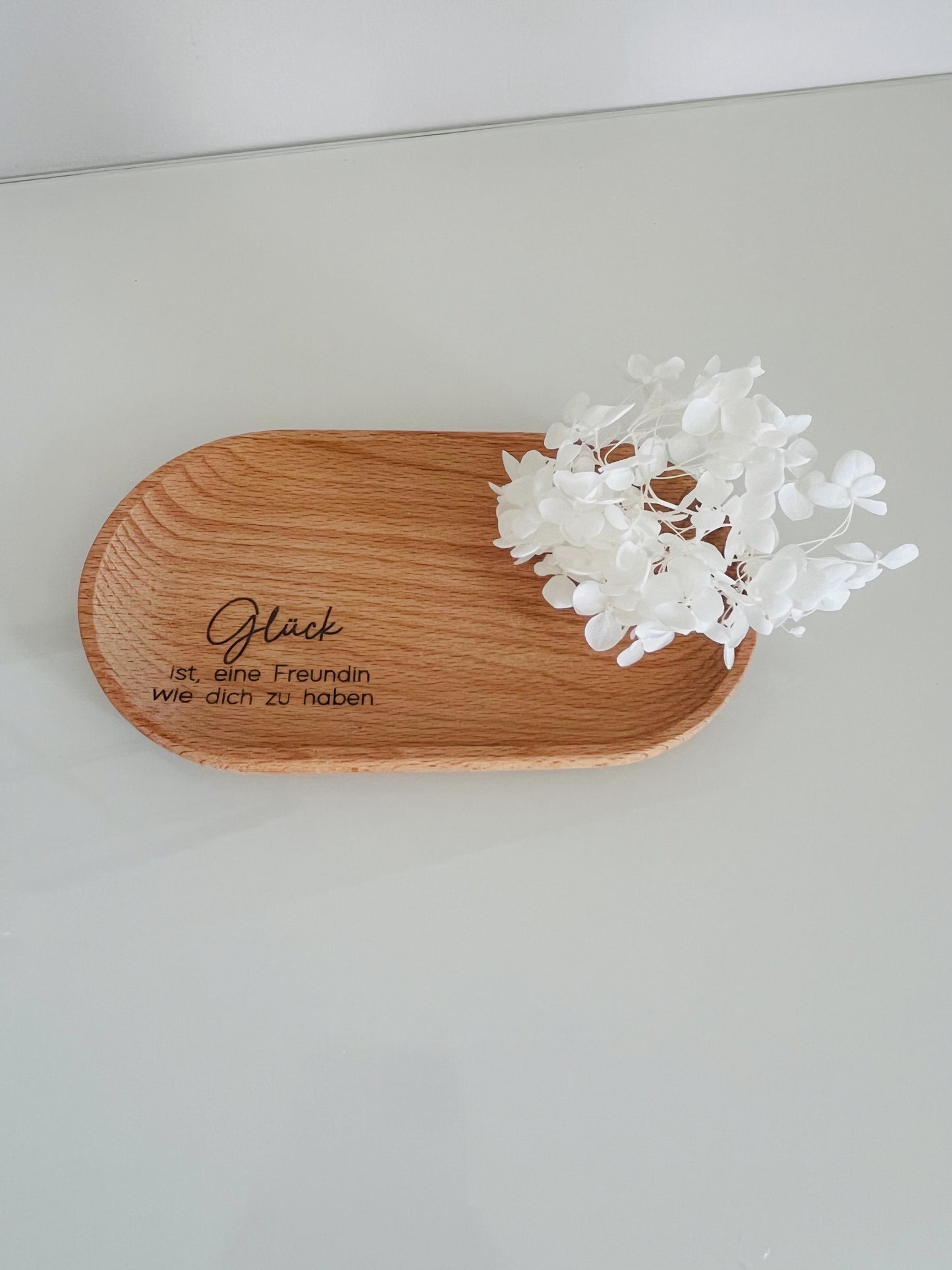 Serviertablett "Glück"