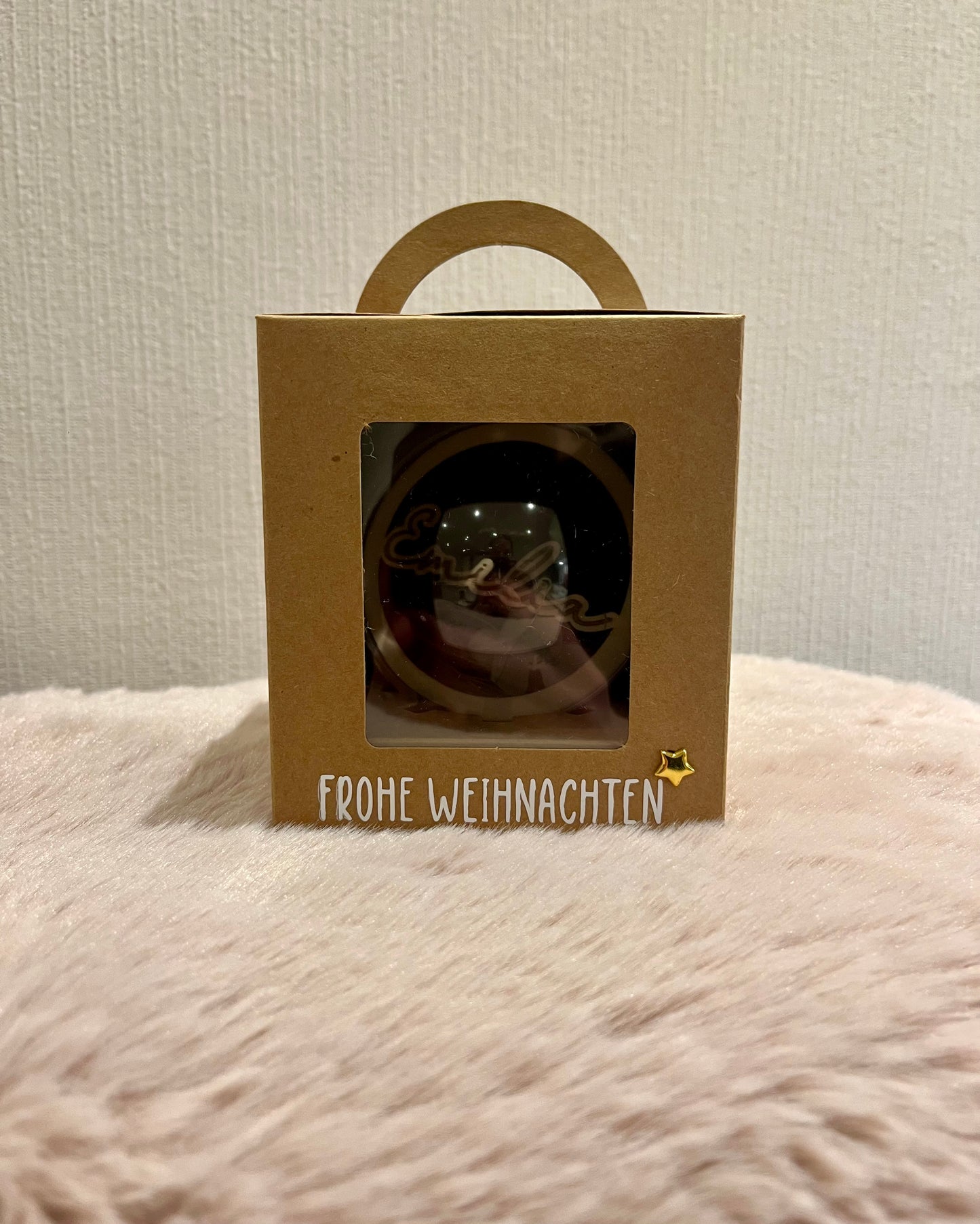 Weihnachtskugel - personalisiert