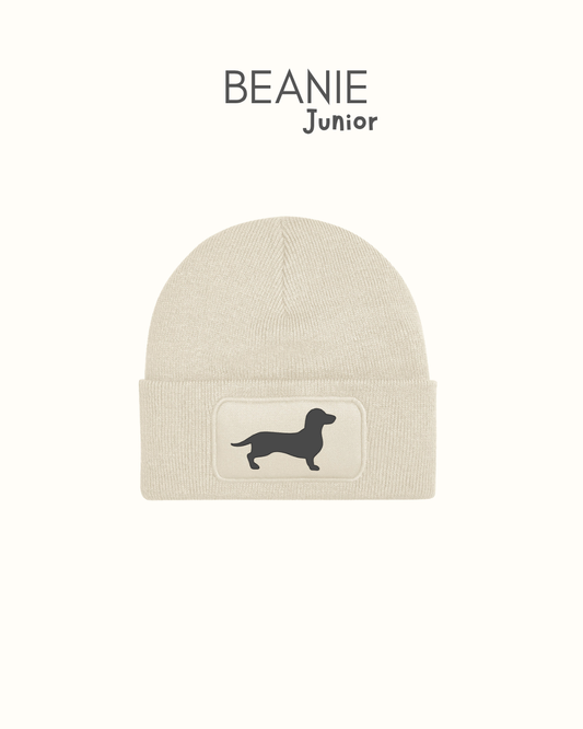 Beanie- Mütze - Dackel - Junior