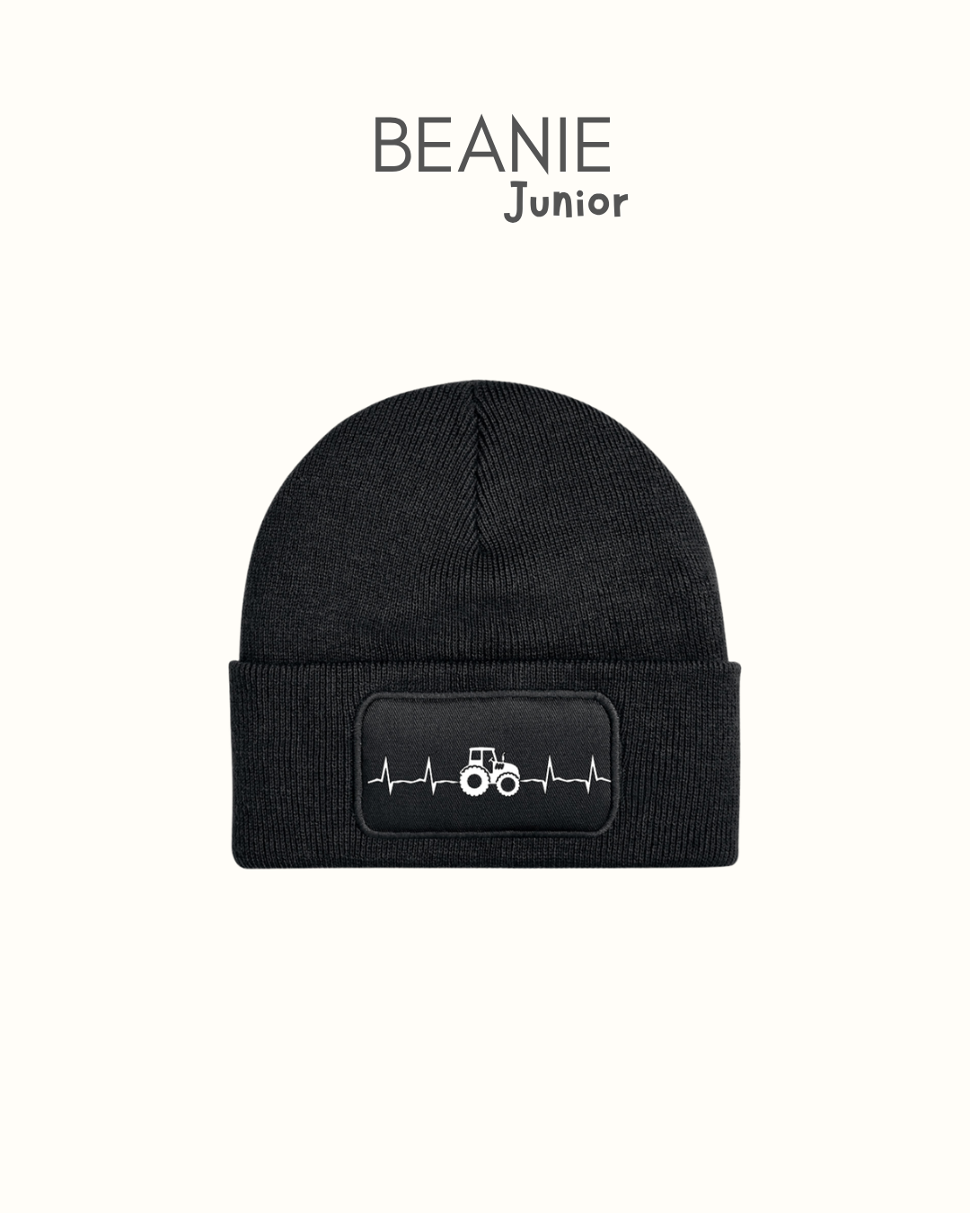 Beanie- Mütze - Traktorliebe - Junior