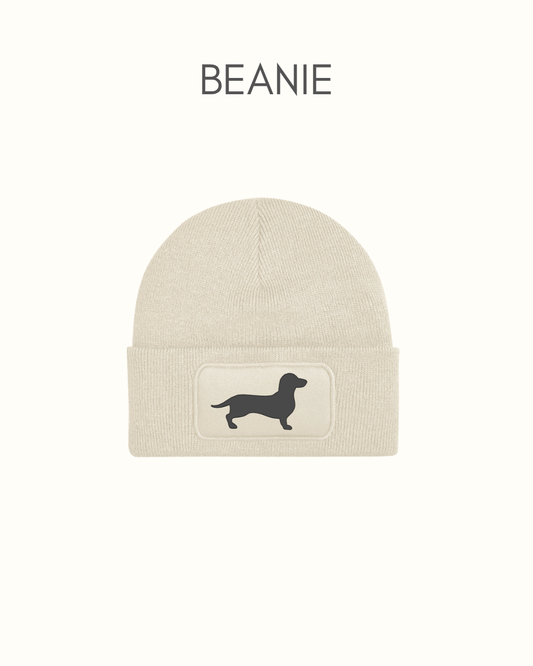 Beanie- Mütze - Dackel
