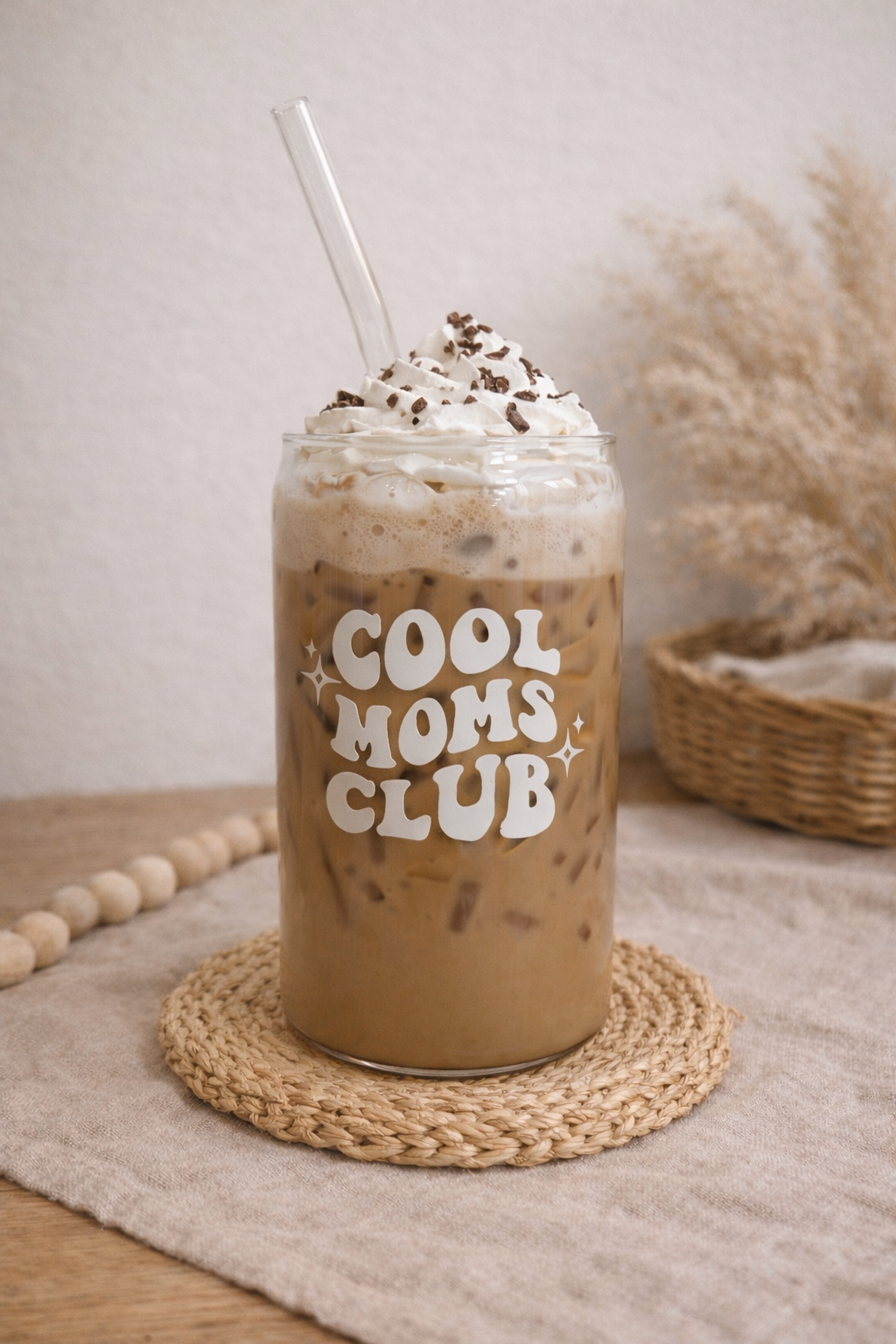 Trinkglas - "Cool Moms Club"