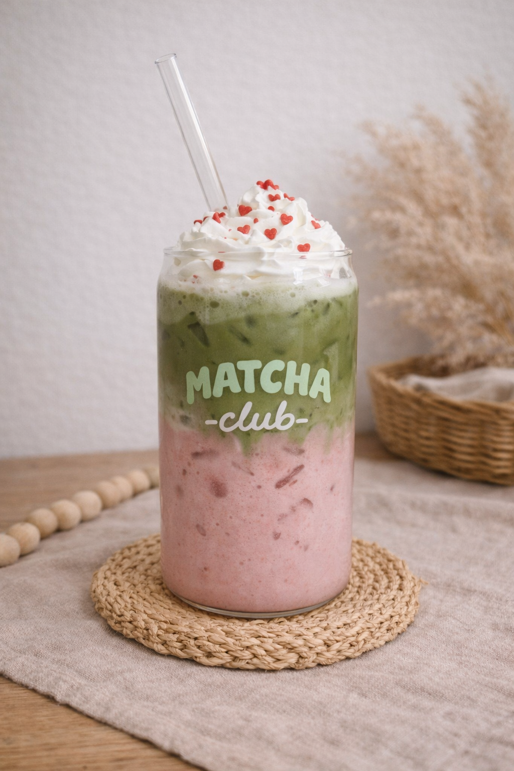 Trinkglas - "Matscha Club"
