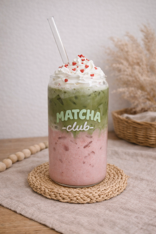 Trinkglas - "Matscha Club"