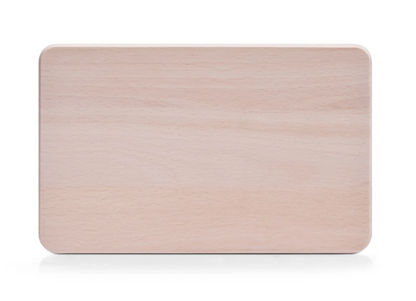 Frühstücksbrett - personalisiert - Hier krümelt-Ente