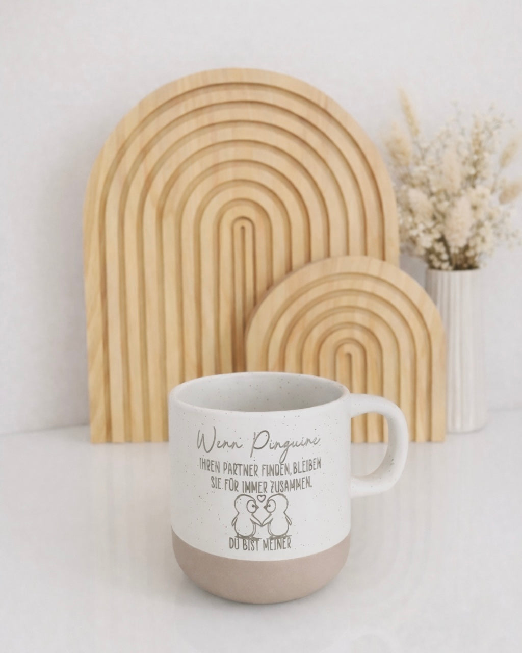 Keramik Tasse "Pinguin"