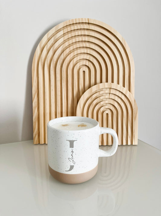 Personalisierte Tasse - mit Buchstabe & Name