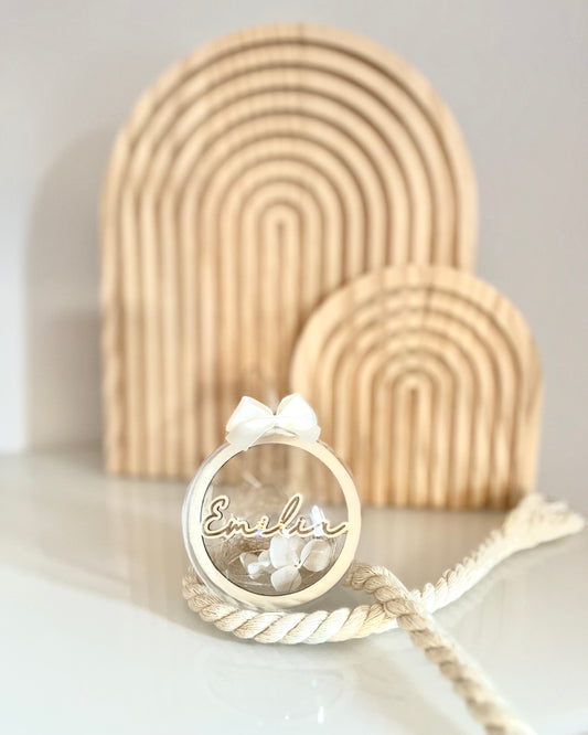 Weihnachtskugel - personalisiert