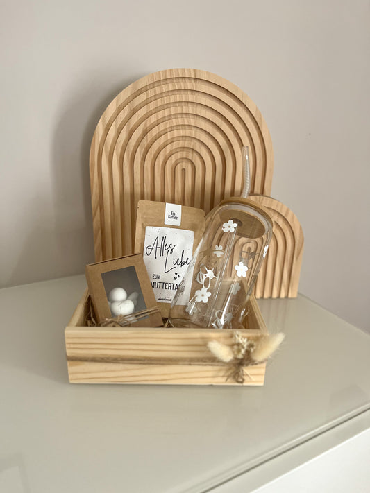Geschenkset Muttertag - Trinkglas - Eiskaffee